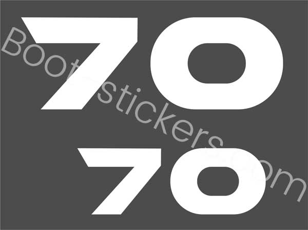 yamaha-70-pk-losse stickers