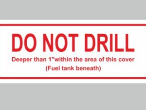 Do not drill