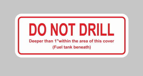 Do not drill