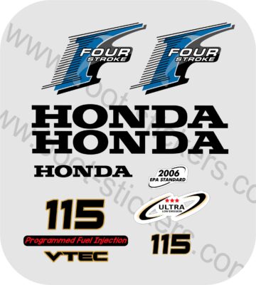 Honda 115 pk fourstroke VTEC