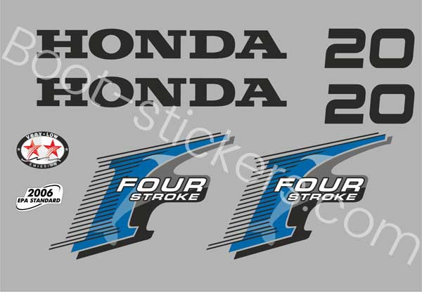 Honda 20 pk fourstroke 2006