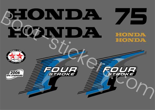 Honda 75pk fourstroke