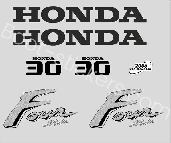 Honda four stroke 30pk