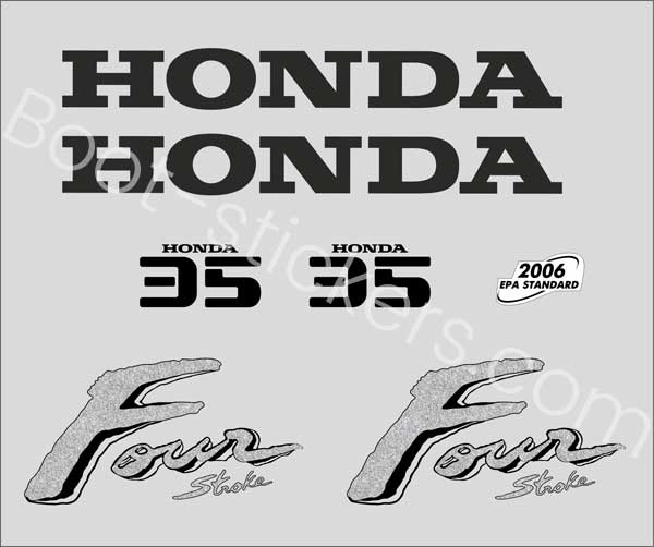 Honda four stroke 35pk