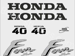 Honda four stroke 40pk