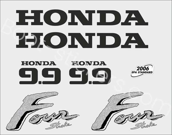 Honda four stroke 9.9pk