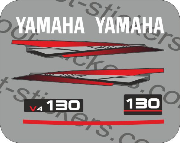 Yamaha V4 130pk zilver 1998-2001