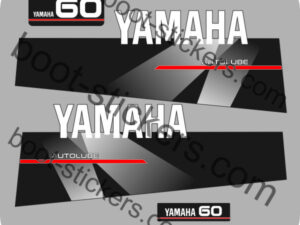 Yamaha 60 pk autolube grijs