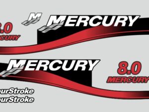 Mercury 8.0 pk forstrouke