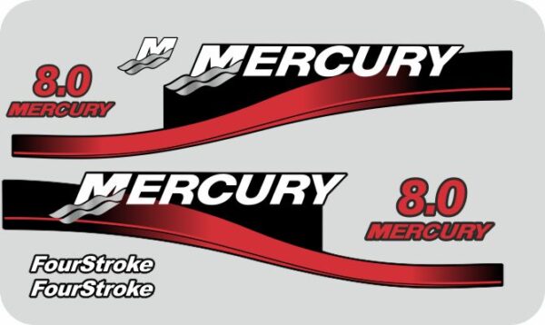 Mercury 8.0 pk forstrouke